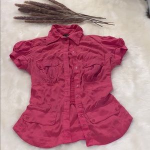 COPY - Cute Pink Bebe blouse 🎀